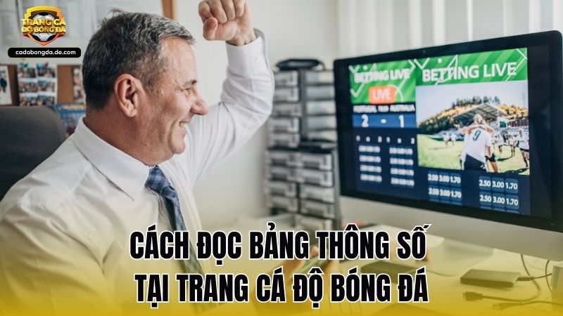 Cách đọc bảng thông số tại Trang Cá Độ Bóng Đá