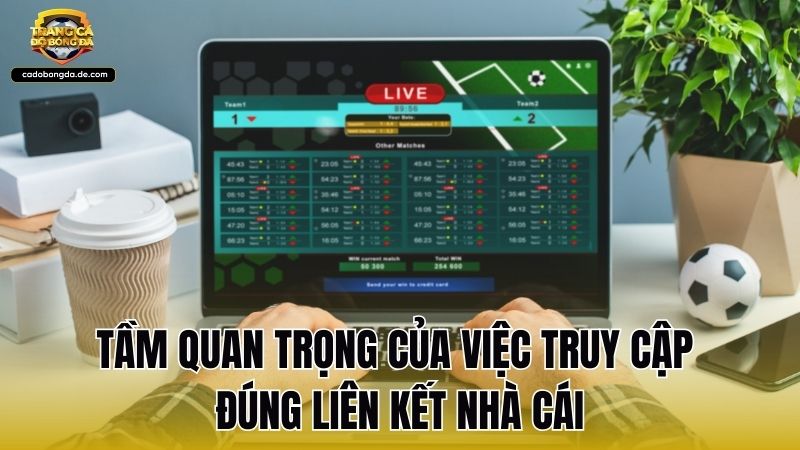 Tầm quan trọng của việc truy cập đúng liên kết nhà cái