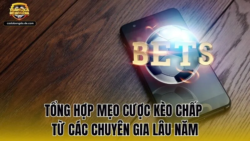 Tổng hợp mẹo cược kèo chấp từ các chuyên gia lâu năm
